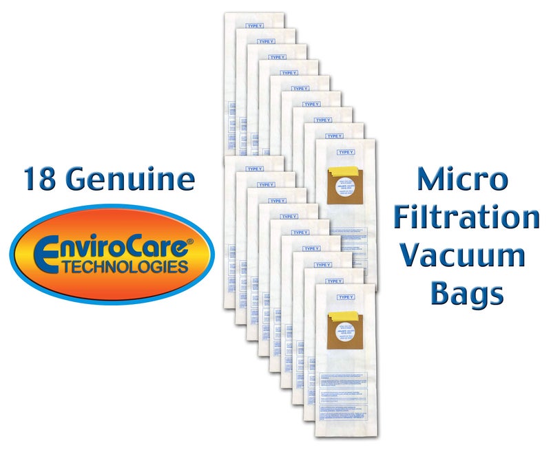 EnviroCare Type Y Replacement Micro Filtration Vacuum Bags Designed to fit Hoover Windtunnel Upright 18 Pack - Image 3